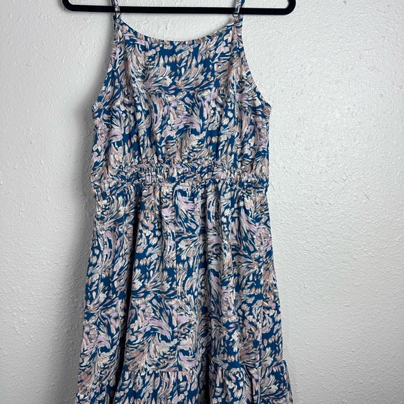 Gilli Blue and Pink Patterned Dress Size XLP - Picture 6 of 7